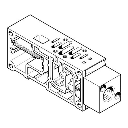 Festo Manifold Sub-Base VABV-S6-1Q-G12 VABV-S6-1Q-G12